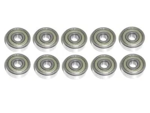 10 x roulements à billes 607 ZZ 7 x 19 x 6 mm roulements à billes rainurés radiaux roulements à rouleaux - Photo 1/1