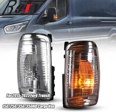 Left Right Turn Signal Light For 2015-2022 Ford Transit 150/250/350/350HD Lamp - Imagem 1 de 4
