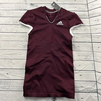 NEW Adidas Football Under Shirt Men's Large Maroon - Image 1 of 4