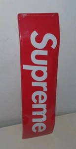 FW22 Supreme Uncut Box Logo Skateboard deck red skate deck New Accessory - Picture 1 of 8
