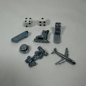 Monopoly Electronic Banking 2011 Replacement Pieces Movers Tokens Phone Plane - Picture 1 of 2