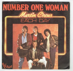 MARTIN CIRCUS Vinyle 45T 7" NUMBER ONE WOMAN - EACH DAY - VOGUE 101258 RARE - Bild 1 von 2