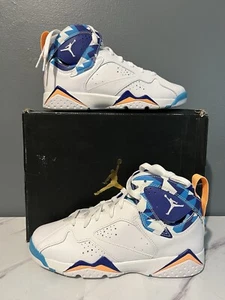 Jordan 7 Retro Chlorine Blue Grade School Größe 6,5Y (Neu Sofortversand) BESCHREIBUNG LESEN - Bild 1 von 10