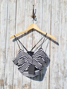 Alexander Wang Pleated Cut-out Triangle Top - S / Was Selling At Yoox & Farfetch - Picture 1 of 4