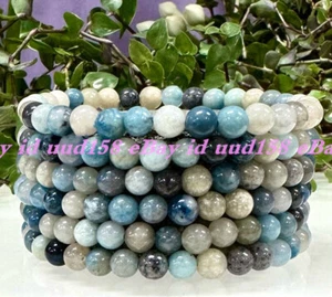 "Pulsera elástica de cristal de 6 mm 7,5"" trolleita natural al por mayor" - Imagen 1 de 4