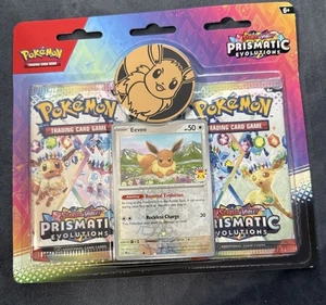 Pokemon TCG S&V Prismatic Evolution Sealed 2er Blister - Bild 1 von 2