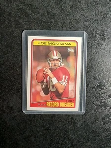 1988 Topps  #4 Joe Montana San Francisco 49ers HOF Football Card NM - Picture 1 of 6