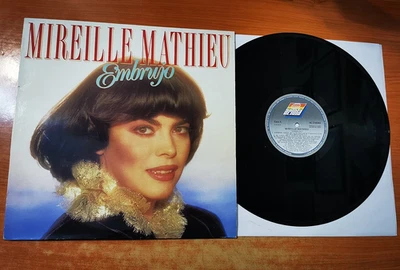 MIREILLE MATHIEU Embrujo SPAIN LP VINYL SUNG IN SPANISH & CATALAN 1989 VERY RARE - Image 1 of 2