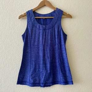 Débardeur femme Lululemon Dash taille 6 bleu froncé dos stretch - Photo 1/10