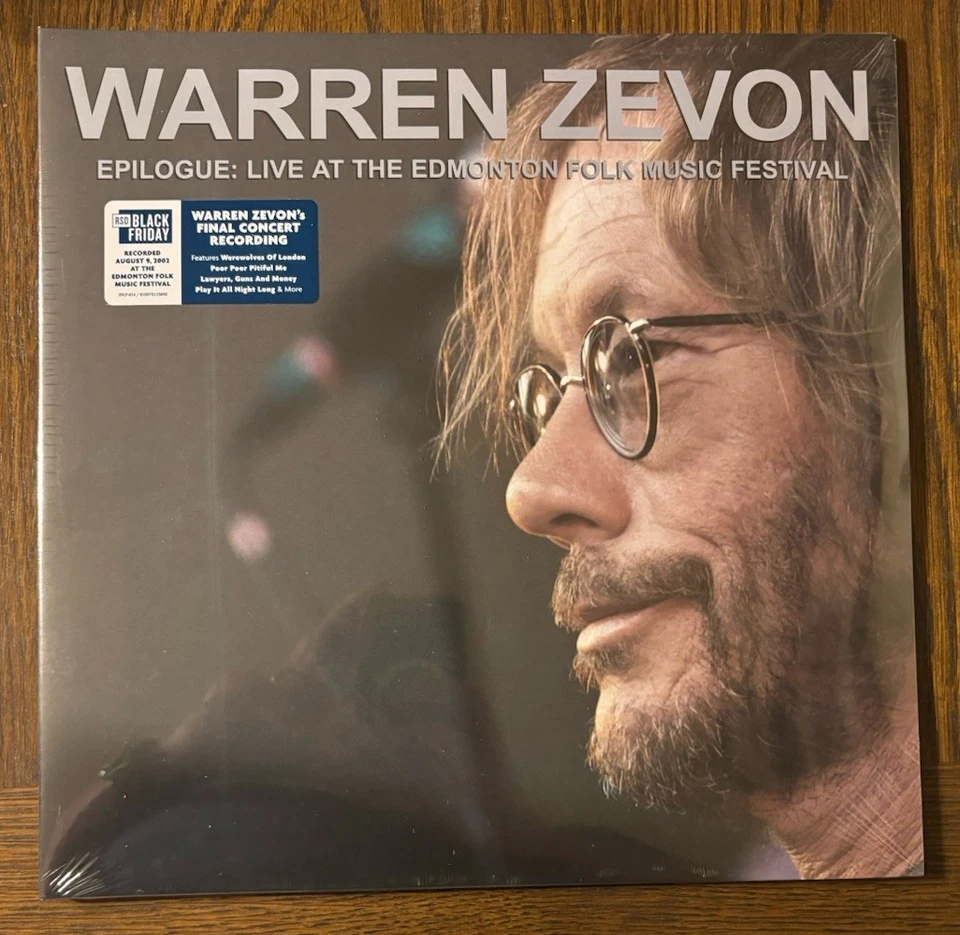 RSD ЧЕРНАЯ ПЯТНИЦА 2025 ЗАПЕЧАТАННЫЙ WARREN ZEVON ЖИВОЙ EDMONTON МУЗЫКАЛЬНЫЙ ФЕСТИВАЛЬ - Изображение 1 из 1