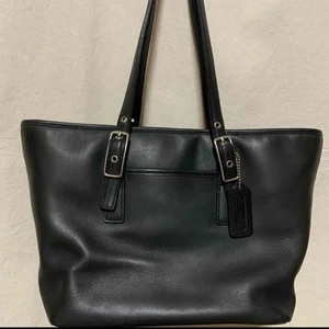 Borsa a tracolla Coach 9847 Legacy West Market in pelle nera USA vintage - Foto 1 di 10