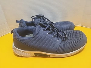 Scarpe da ginnastica uomo Ortho Feet 12 larghe blu in pizzo sneakers - Foto 1 di 8