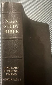 NAVE'S STUDY BIBLE Southwestern 1978 KJV Concordance Reference Ed - Imagen 1 de 11