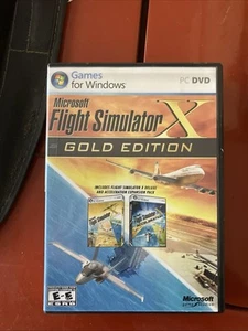 Microsoft Flight Simulator X: Gold Edition (PC: Windows, 2008) - Picture 1 of 1