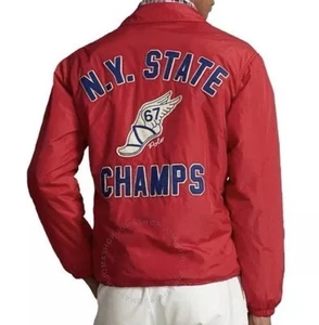 Polo Ralph Lauren NY State Champs Coaches Windbreaker Jacket NWT Men’s XL - Picture 1 of 6