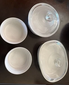 corning ware french white Set - Picture 1 of 5