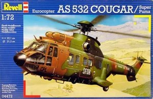 REVELL 1:72 KIT ELICOTTERO EUROCOPTER AS 532 COUGAR / SUPER PUMA ART 04472 - Imagen 1 de 1