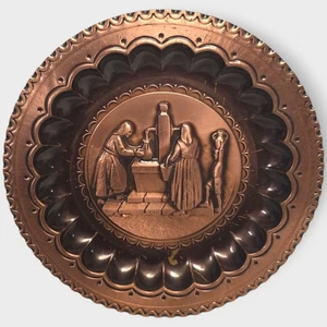 Targa Targa Ricordo D’Abruzzo 3D tono rame da appendere a parete 9 1/4” Vintage Italia - Foto 1 di 6