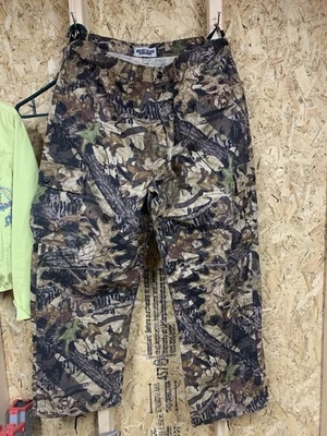 Vintage Jerzees Camo Cargo Pants Mens Extra Large XXL 46x32 Hunting Made in USA - Image 1 of 4