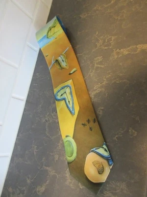 Corbata Ralph Marlin Para Hombre Salvador Dalí Time Warp Persistencia de la Memoria 94 Foto 1 de 4