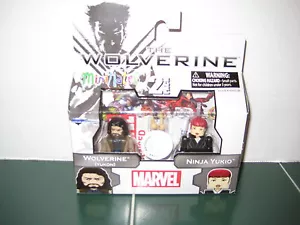Marvel Minimates Wolverine y Ninja Yukio Exclusivo The Wolverine - Imagen 1 de 1