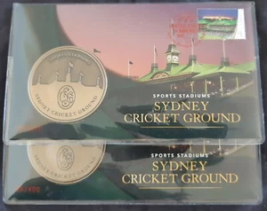 number 355 or 356 2019 Sydney Stamp & Coin Expo Sydney Cricket Ground Day 4 PNC - Picture 1 of 4
