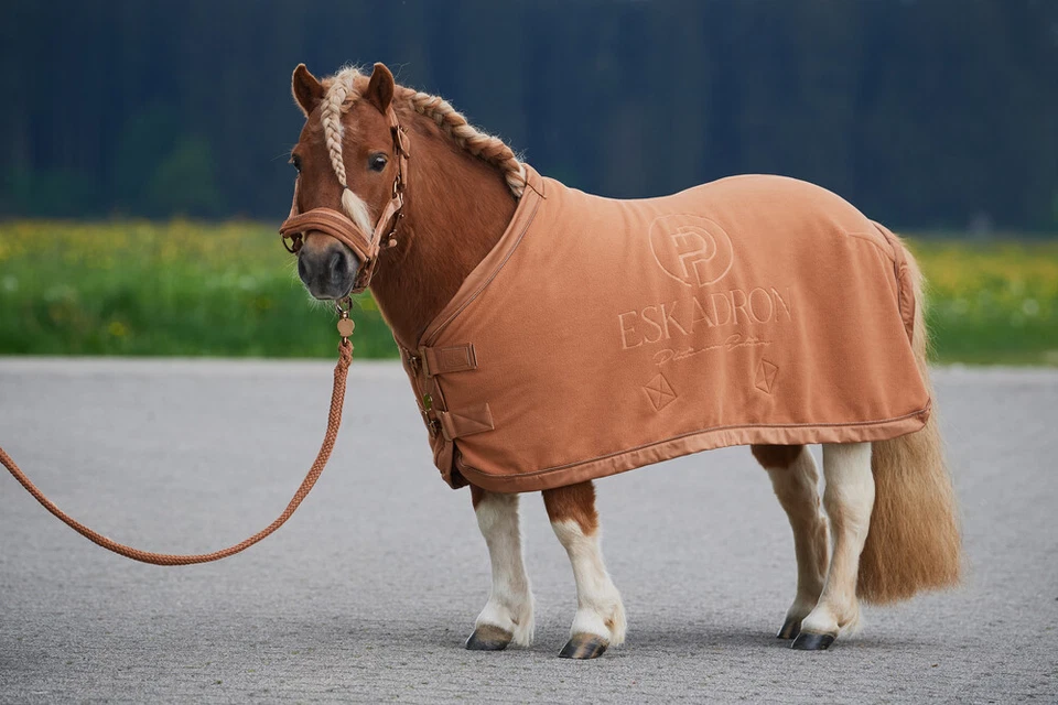 Eskadron Platinum Abschwitzdecke " FLEECE STAMPED " , SHETTY - Bild 1 von 1