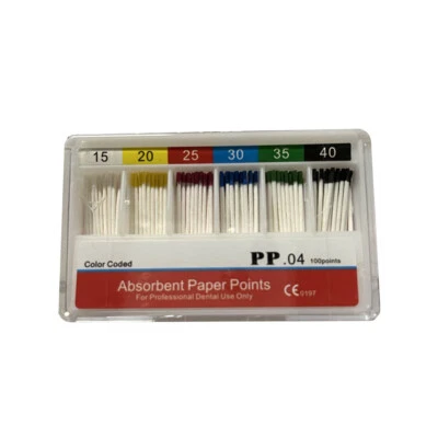10 packs Dental Endo Gutta Percha Points 0.02/0.04/0.06 Taper 15#-40# bomaoer - Image 1 of 4