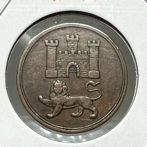 1839 GREAT BRITAIN NORWICH WILSON'S CONFECTIONERS FARTHING TOKEN Cover