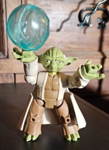 YODA VS EMPEROR PALPATINE, YODA STAR WARS HERO MASHERS FIGURE. 2015 DISNEY, HASB - Picture 1 of 7