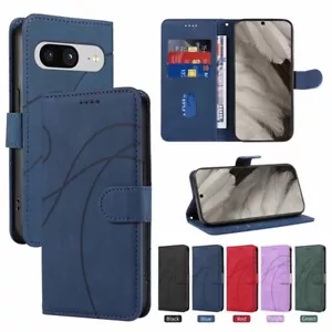 For Google Pixel 7 7A 8 6A 6 Pro Magnetic Flip Wallet Leather Phone Case Cover - Picture 1 of 36