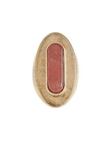 LUCKY BRAND Women's Stylish Dyed Jade Statement Ring Size 7 Antique Gold NTW $35 - Picture 1 of 5