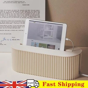 Cable Tidy Box Cable Organizer Box Large Capacity for Home Office (Sand color) - Afbeelding 1 van 9