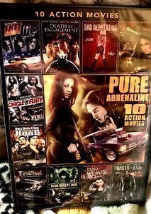 10 Movies Pure Adrenaline Once Upon A Time In The Hood •Trunk • B29 - Picture 1 of 1