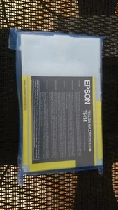 2012 GENUINE EPSON T5434 INK YELLOW STYLUS PRO 4000 4400 7600 9600 110ml SEALED - Picture 1 of 1