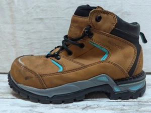 Red Wing Womens Shoes 2373 FlexForce Waterproof Leather Aluminum Toe Boots Sz 8D - Picture 1 of 15