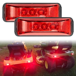 2pc 3-LED Side Marker Lights RV Caravan Truck Trailer Clearance Light Waterproof - Picture 1 of 7