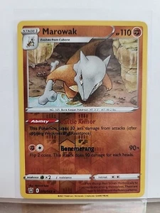 Pokémon Battle Styles - Reverse Holo Marowak 070/163 - Imagen 1 de 1