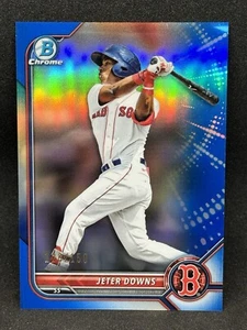 Jeter Downs 2022 Bowman Chrome #BCP-116 Blue Refractor /150 - Red Sox - Picture 1 of 2