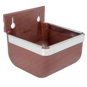 Kunststoff Wandnapf - Futternapf - 300 ml - braun - Bild 1 von 4
