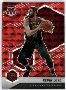 2020 Panini Mosaic #101 Kevin Love Mosaic Reactive Red - Picture 1 of 2