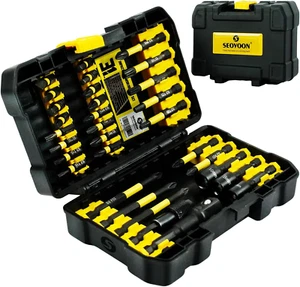 Juego 31 Puntas Magnéticas Destornodor Adaptador Torx Impacto Caja Herramienta - Imagen 1 de 8