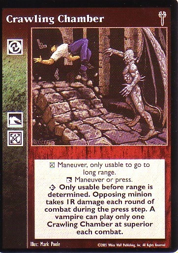 3 x Crawling Chamber VTES CCG - Image 1 of 1