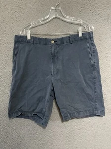 Peter Millar Shorts Pima Cotton Mens 36 Blue Stretch Preppy Golf Casual Chino - Picture 1 of 5