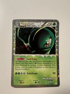 Meganium Prime 109/123 Holo Heart Gold Soul Silber Basis Pokemon Top Zustand - Bild 1 von 2