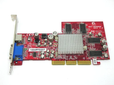 Gigabyte AFS4DG Maya Radeon 9000 PRO 64MB DDR -  AGP PC Graphics Card - Image 1 of 4