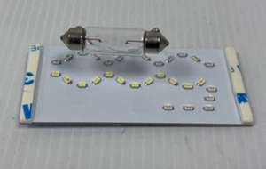 Genuine Fiat 500 2008 - 2015 LED Red White & Blue Lights Roof Lamp 71807218 - Picture 1 of 5