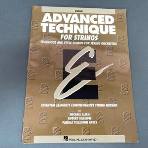 Violin Advanced Technique for Strings Hal Leonard String Method Orchestra Music - Picture 1 of 1