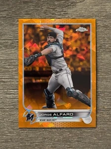 2022 Topps Chrome Sapphire Jorge Alfaro Orange #1/25! - Bild 1 von 2
