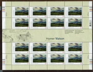 KANADA 2005, ART: HOMER WATSON, NATIONAL GALLERY, Scott 2109, SHEET OF 16, MNH - Bild 1 von 1